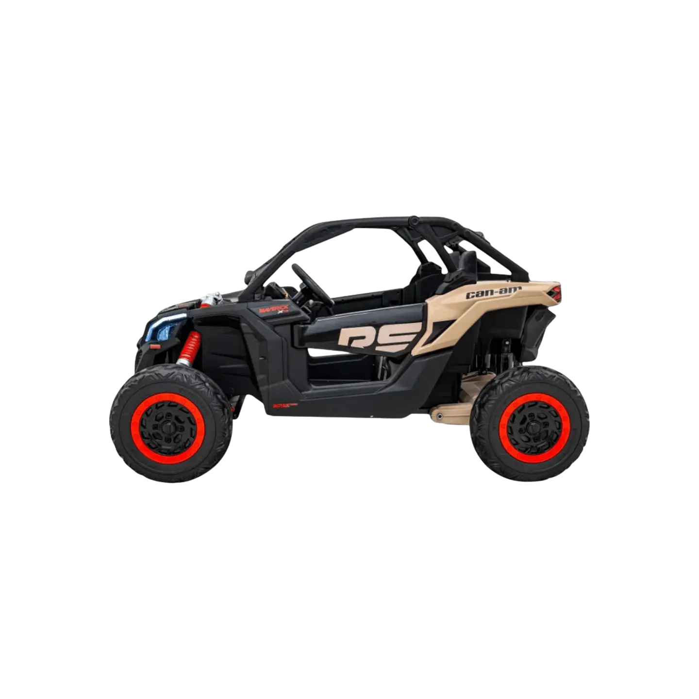 CAN-AM MAVERICK TURBO RR 4x4 24v Caqui c/ RODAS DE BORRACHA & ASSENTO EM PELE 7
