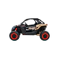 CAN-AM MAVERICK TURBO RR 4x4 24v Caqui c/ RODAS DE BORRACHA & ASSENTO EM PELE - Thumbnail 7