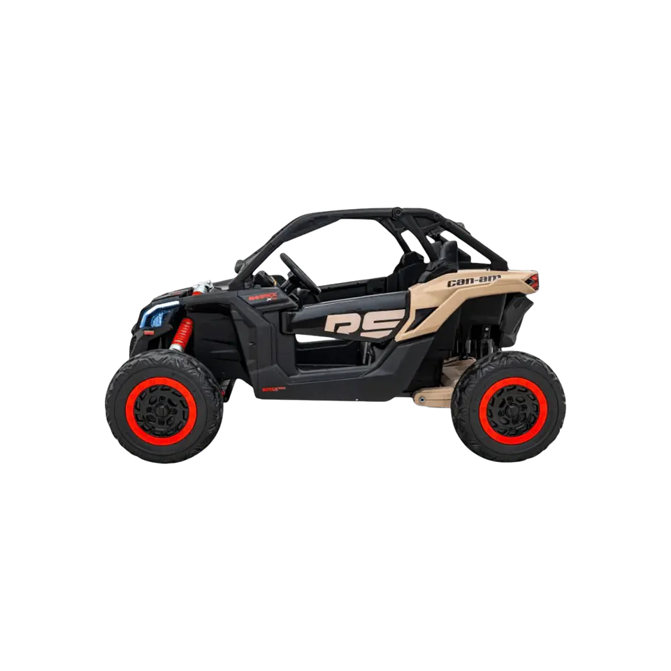 CAN-AM MAVERICK TURBO RR 4x4 24v Caqui c/ RODAS DE BORRACHA & ASSENTO EM PELE 7