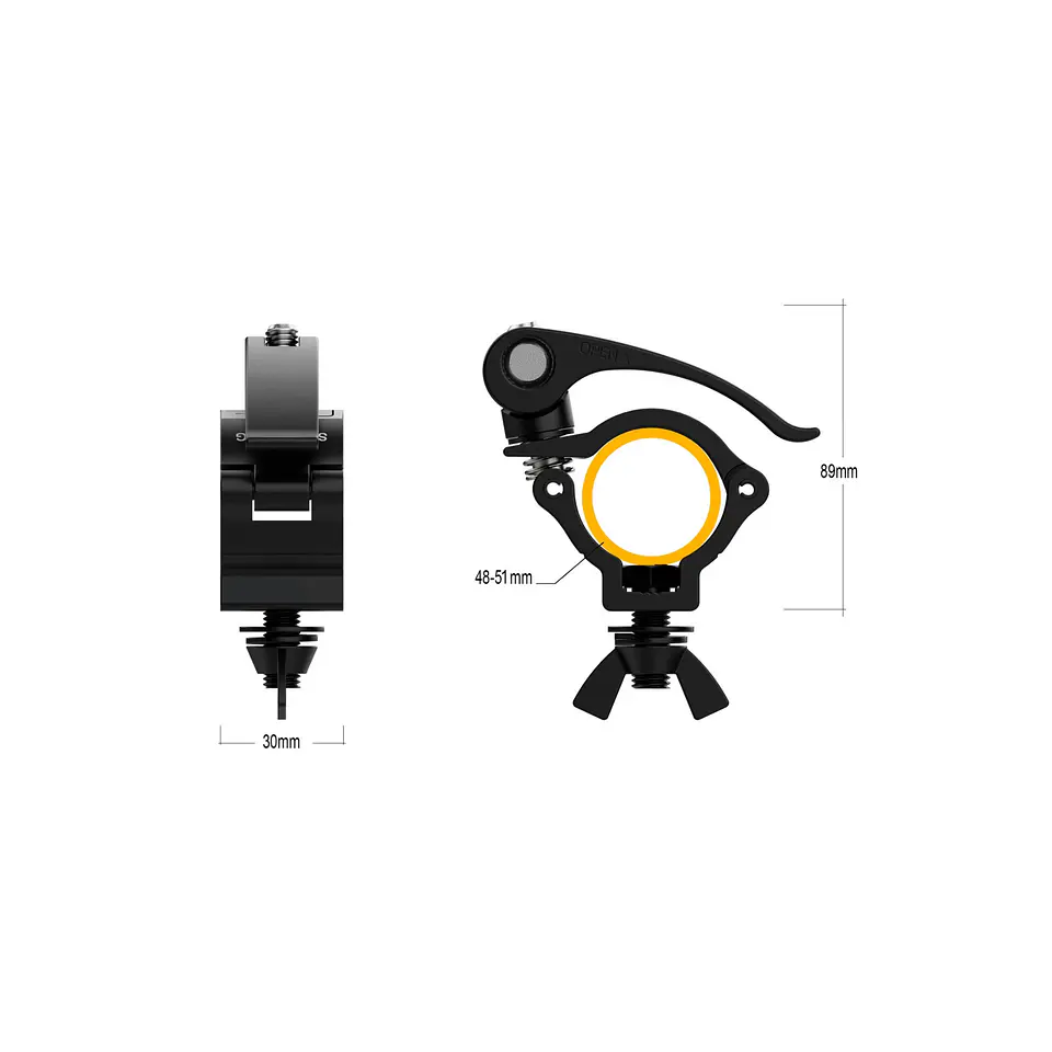 Audibax ACP-4851100BK Garra 48-51mm 100Kg 4