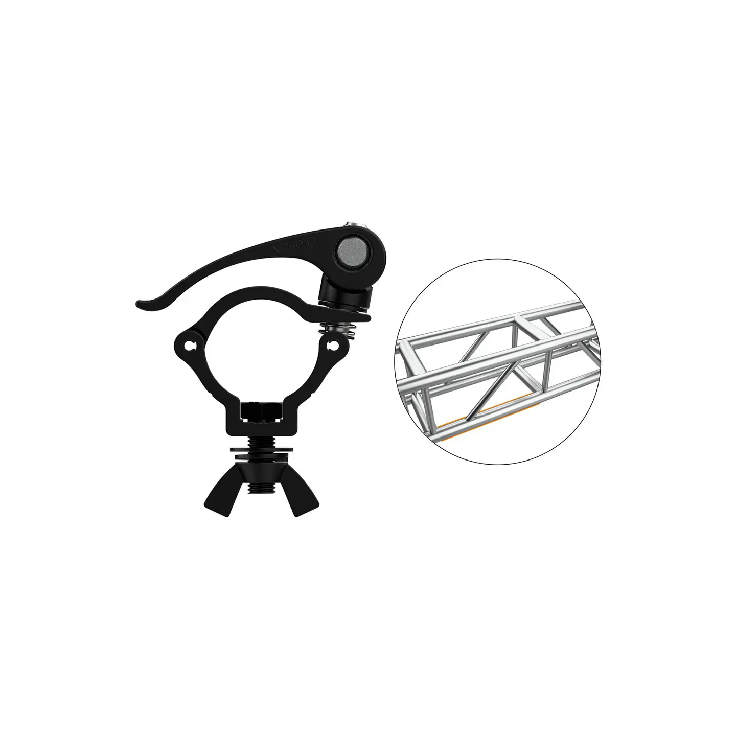 Audibax ACP-4851100BK Garra 48-51mm 100Kg 3