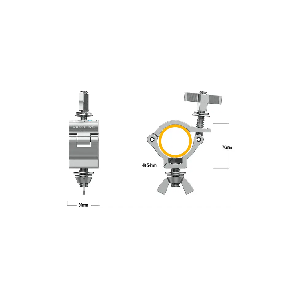 Audibax ACP-4852100S+K Garra (48-52) 100Kg 3