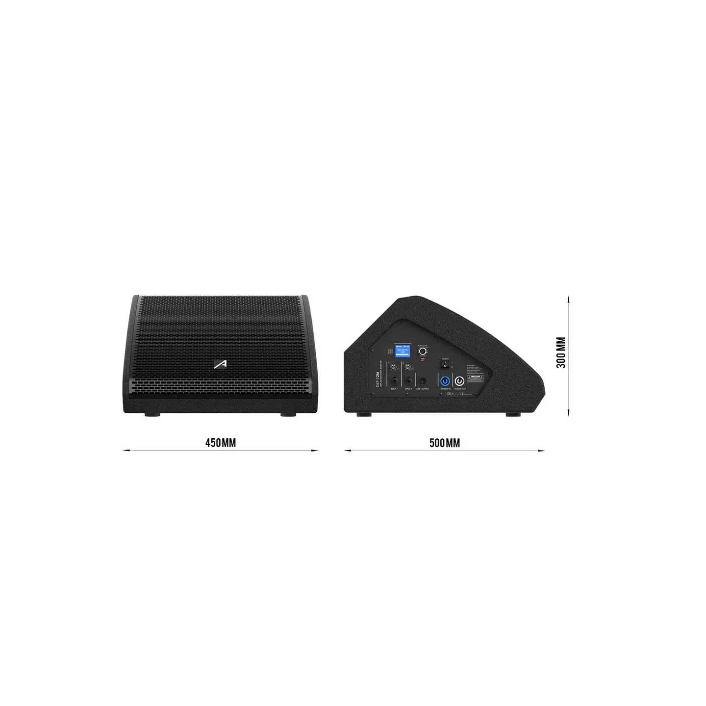 Audibax Pro DSP12M Monitor de Palco Ativo 400W RMS 8