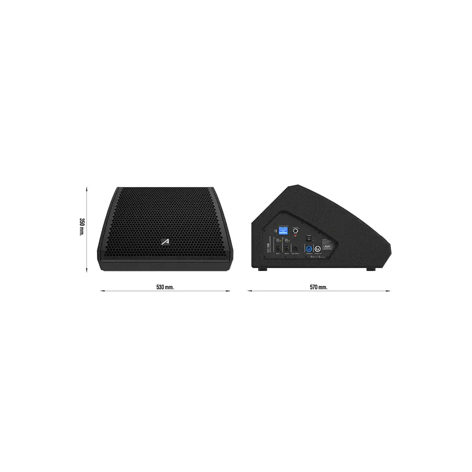Audibax Pro DSP15M Monitor de palco Ativo 400W RMS 7