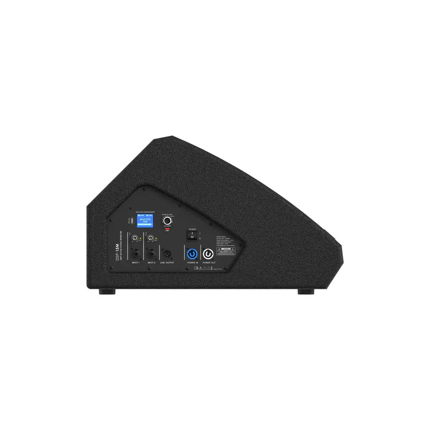 Audibax Pro DSP15M Monitor de palco Ativo 400W RMS 3