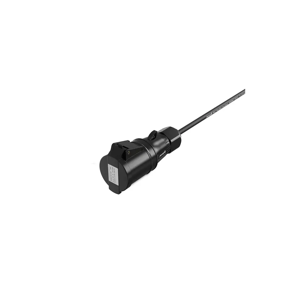 Audibax A-SC-CEE3P-25 Schuko para CEE 16A Cabo Adaptador Fêmea 3P 1m 5