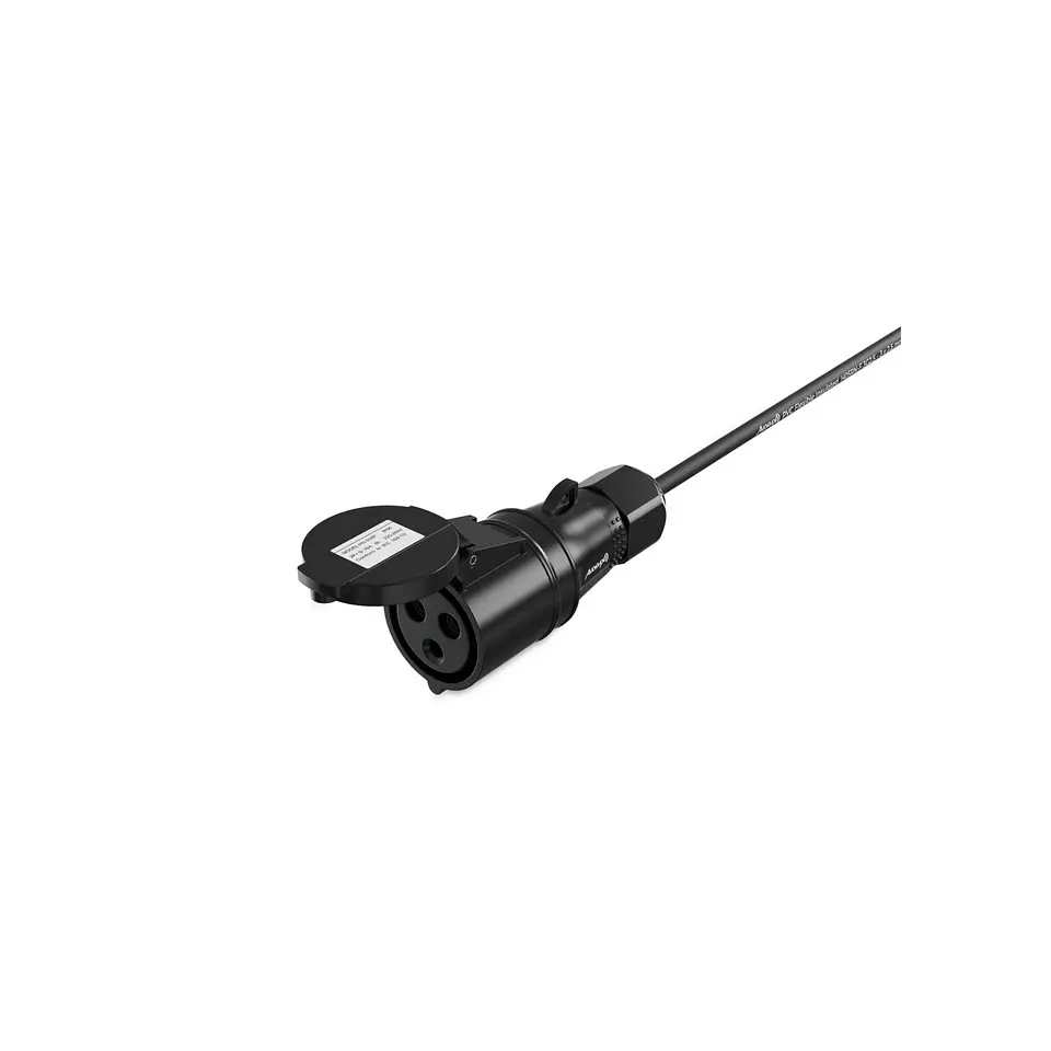 Audibax A-SC-CEE3P-25 Schuko para CEE 16A Cabo Adaptador Fêmea 3P 1m 4
