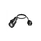 Audibax A-SC-CEE3P-25 Schuko para CEE 16A Cabo Adaptador Fêmea 3P 1m - Thumbnail 2