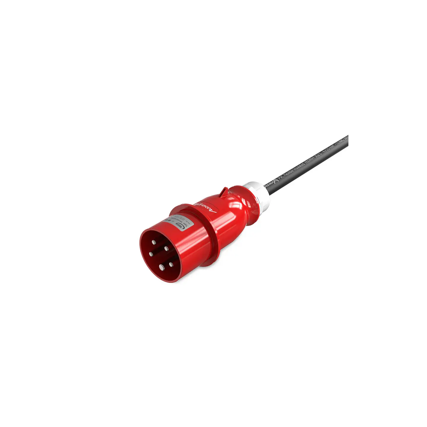 Audibax A-CEE-16-32-25 Cabo Adaptador CEE 16A 5p macho para 32A 5p fêmea 1 m 3