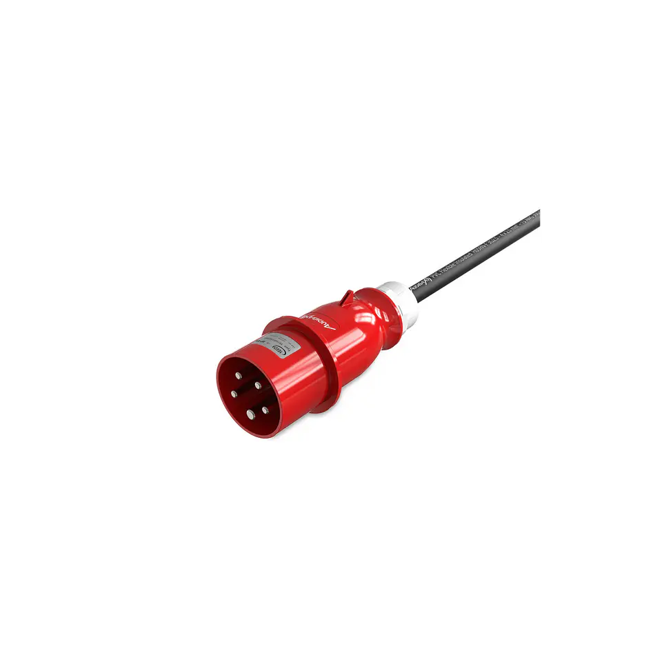 Audibax A-CEE-16-32-25 Cabo Adaptador CEE 16A 5p macho para 32A 5p fêmea 1 m 3