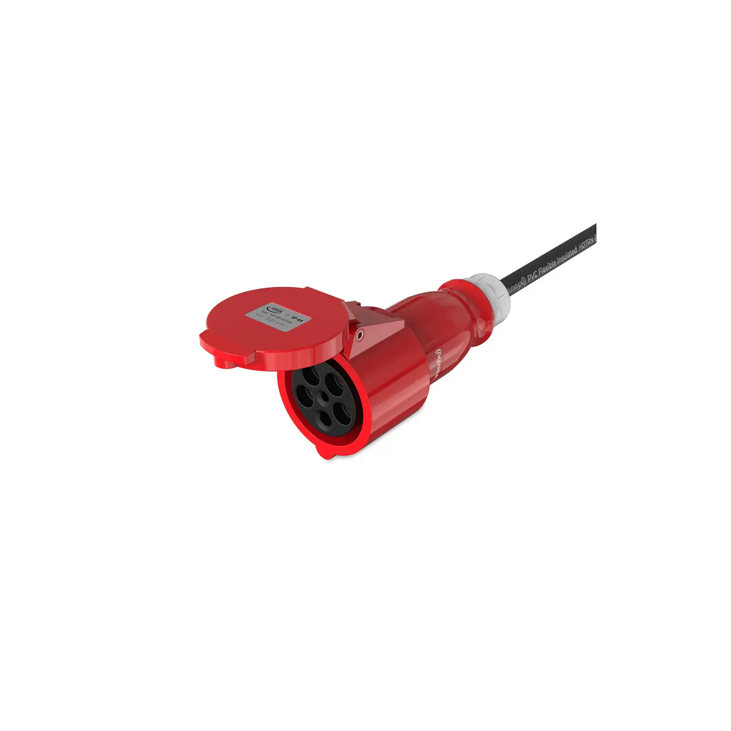 Audibax CEE1000-25-5P CEE Cable 16A 5p macho para 16A 5p fêmea 10 m 3