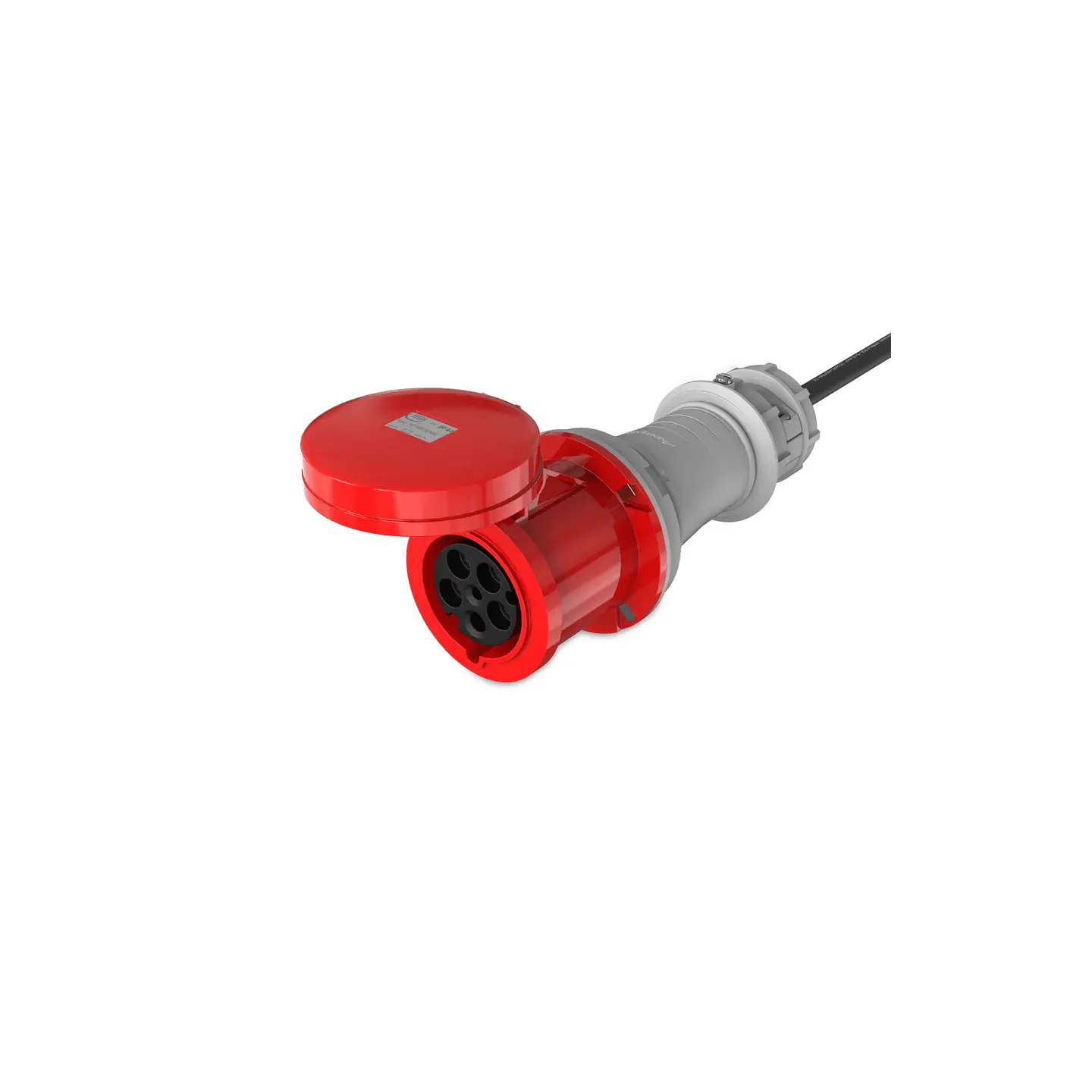 Audibax A-CEE-32-63-60 Cabo Adaptador CEE 16A 5p macho para 63A 5p fêmea 1 m 4