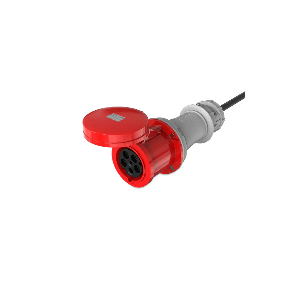 Audibax A-CEE-32-63-60 Cabo Adaptador CEE 16A 5p macho para 63A 5p fêmea 1 m 4
