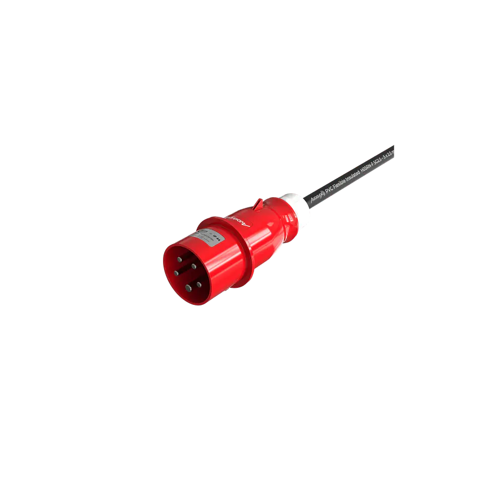 Audibax CEE2500-25-5P CEE Cable 16A 5p macho para 16A 5p fêmea 25 m 3
