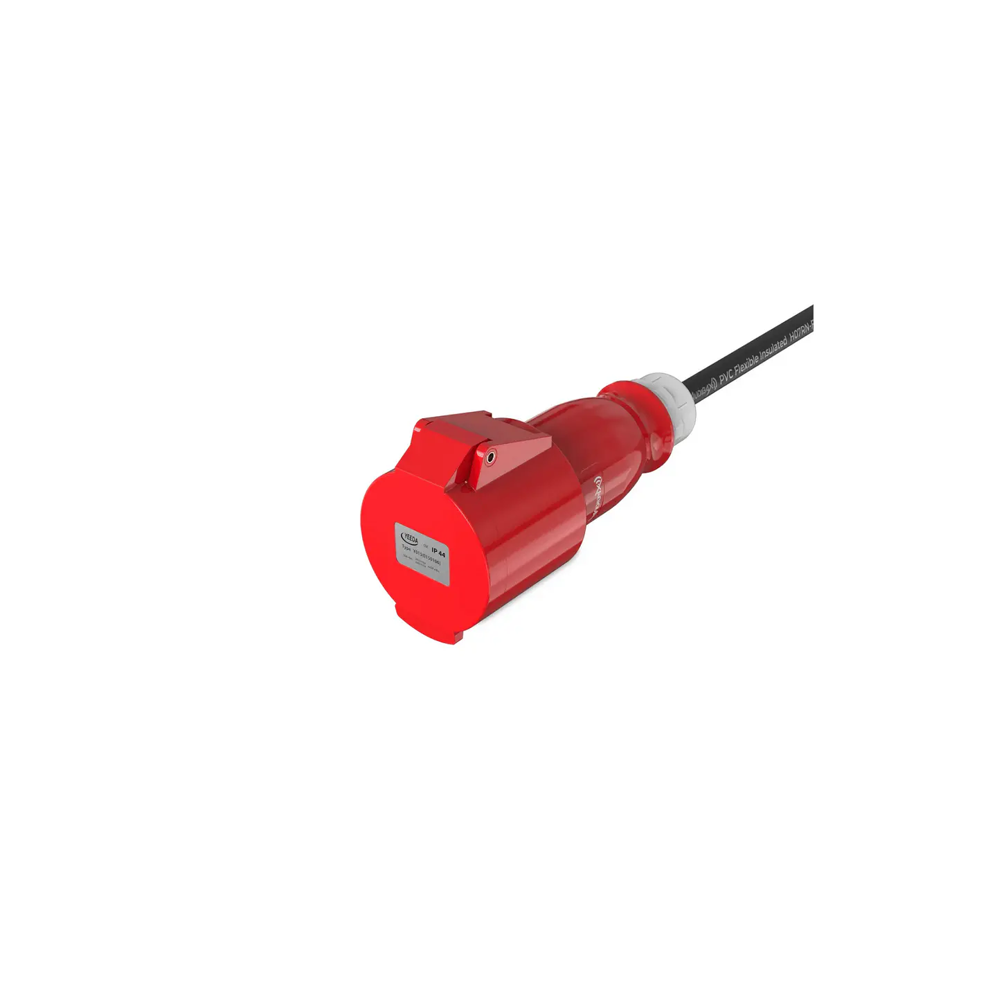 Audibax CEE1000-60-5P CEE Cable 32A 5p macho para 33A 5p fêmea 10 m 5