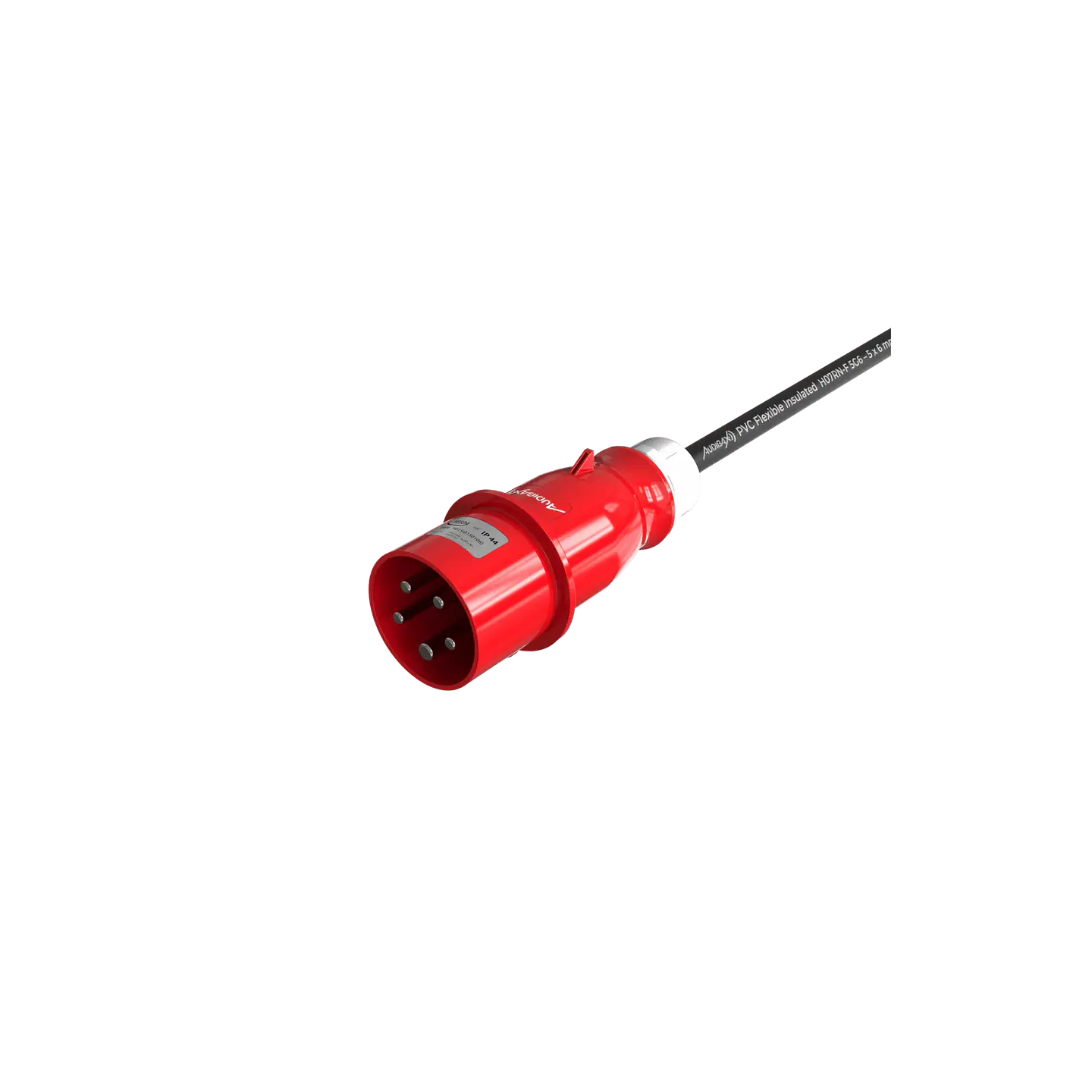 Audibax CEE1000-60-5P CEE Cable 32A 5p macho para 33A 5p fêmea 10 m 3