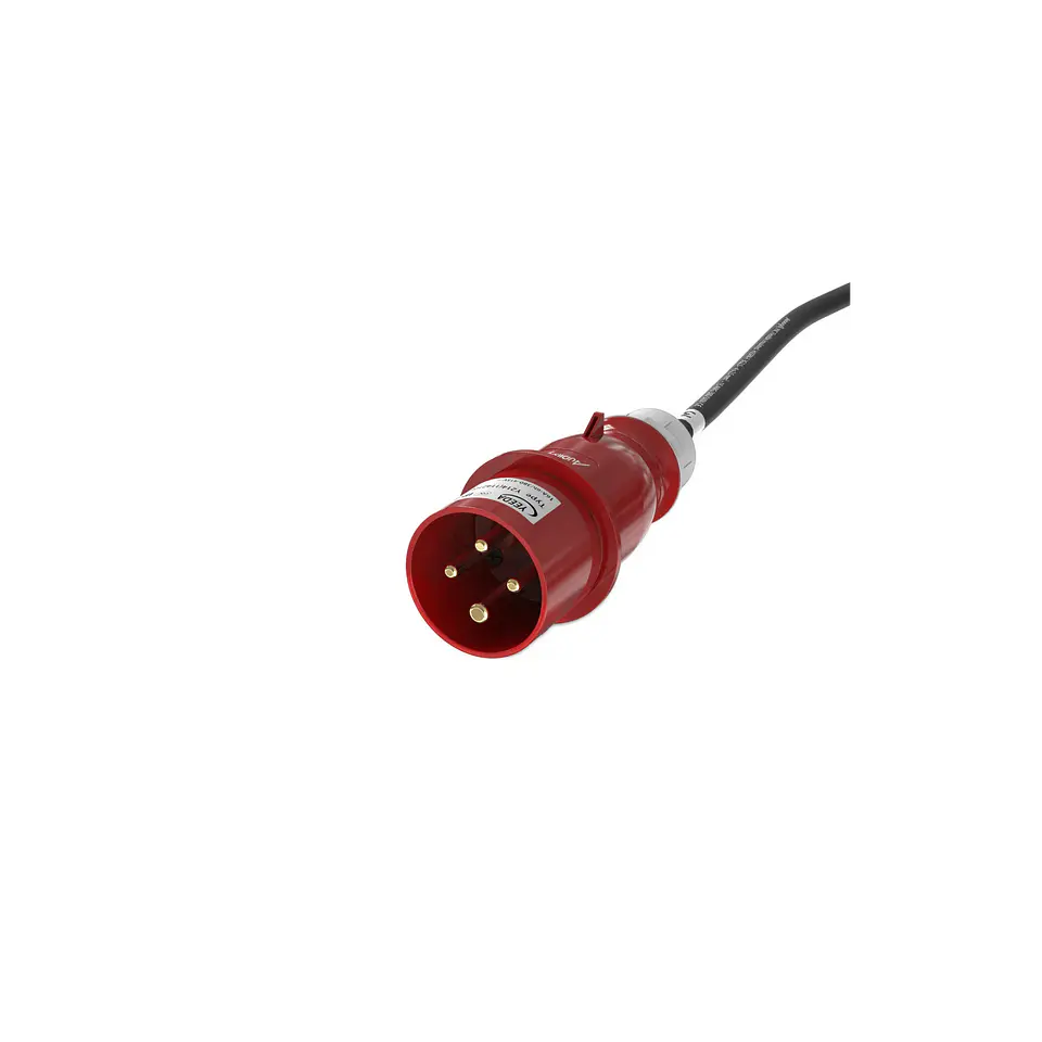 Audibax A-SCP-F-4CEE4P-M-25 Socapex Cable 19p Fêmea para 4x CEE 16A 4p Macho 0,5 m 5
