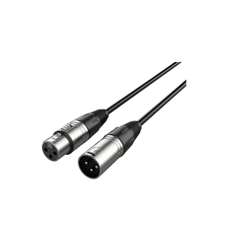 Audibax Silver XLR macho para XLR fêmea de 30 metros