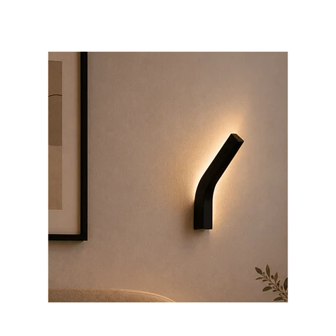 Luz De muroe E14 Preto (Sem Lâmpada)