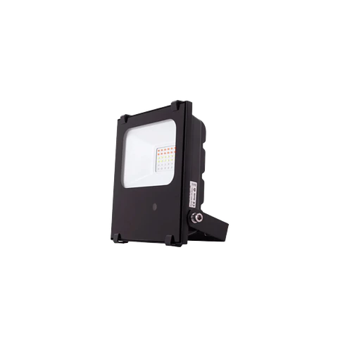 Projetor LED 20W Refletor IP65 RGB Controle Remoto 40.000H