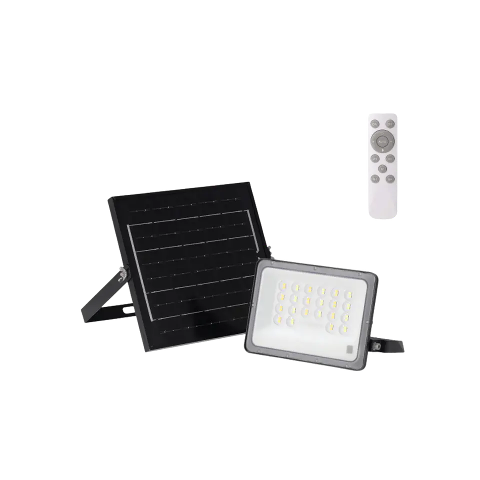 Projetor LED Solar de 50W IP65 3CCT 1