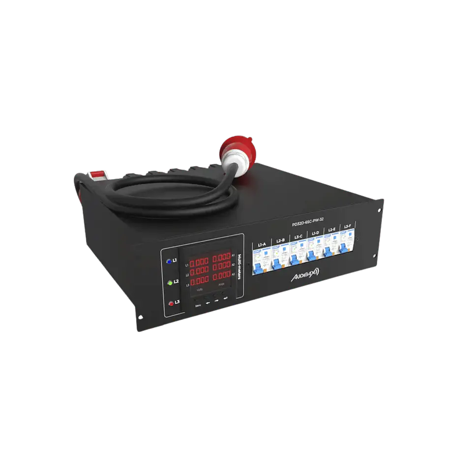  Distribuidior de Energia  Audibax PD32D-6SC-PW-32 2