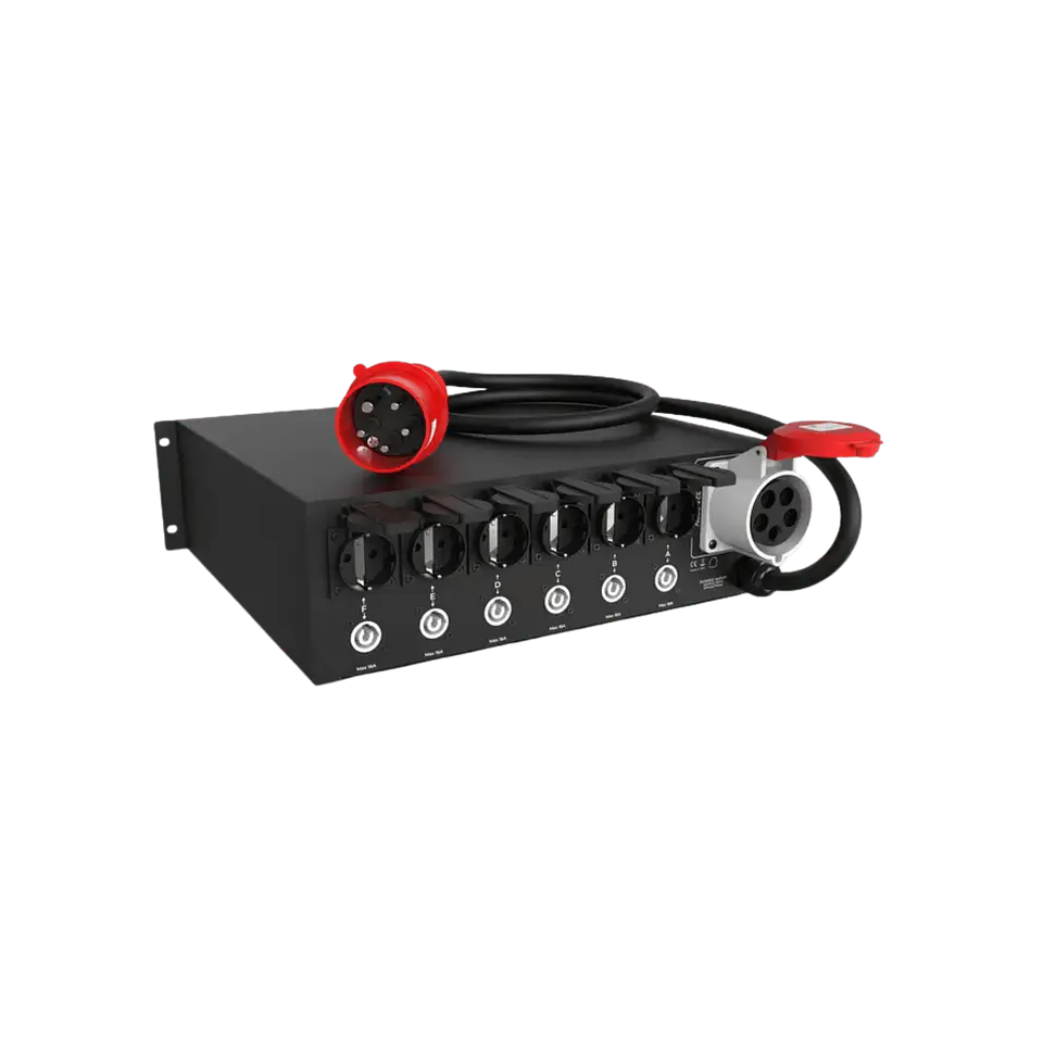  Distribuidior de Energia  Audibax PD32D-6SC-PW-32 6