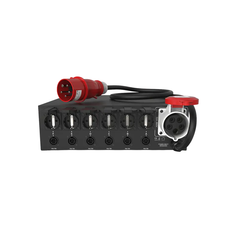 Distribuidior de Energia Audibax PD32D-6SC-PT-32 6