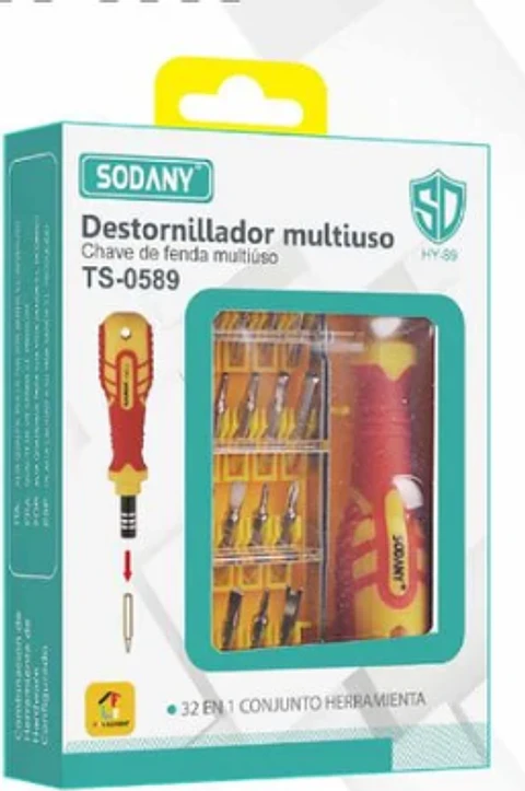 Chave de fenda multiuso 32-em-1
