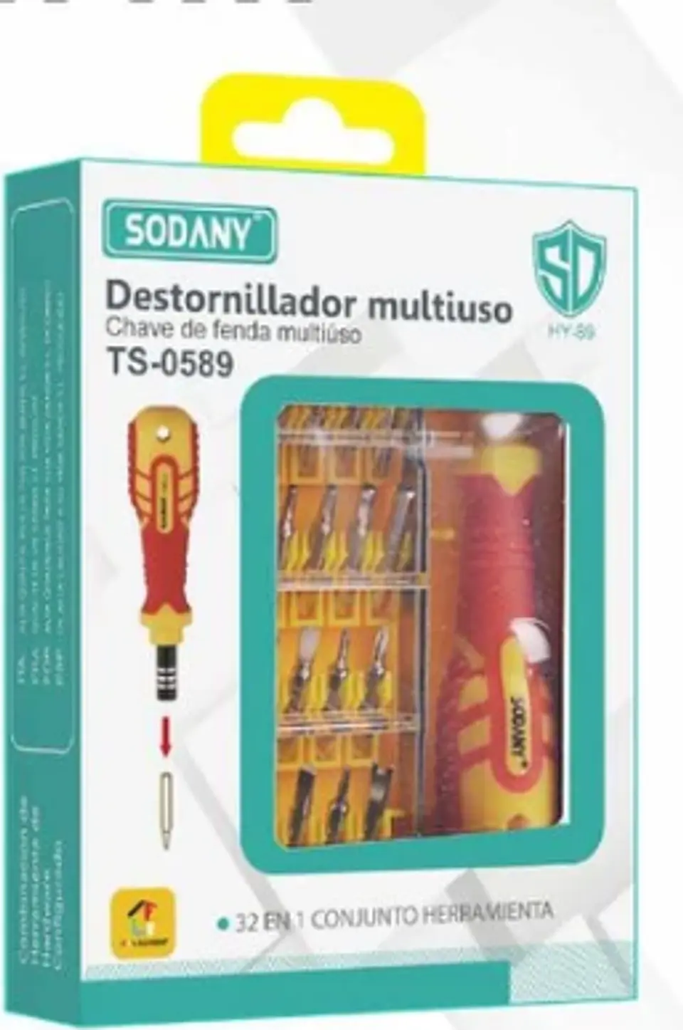 Chave de fenda multiuso 32-em-1 1