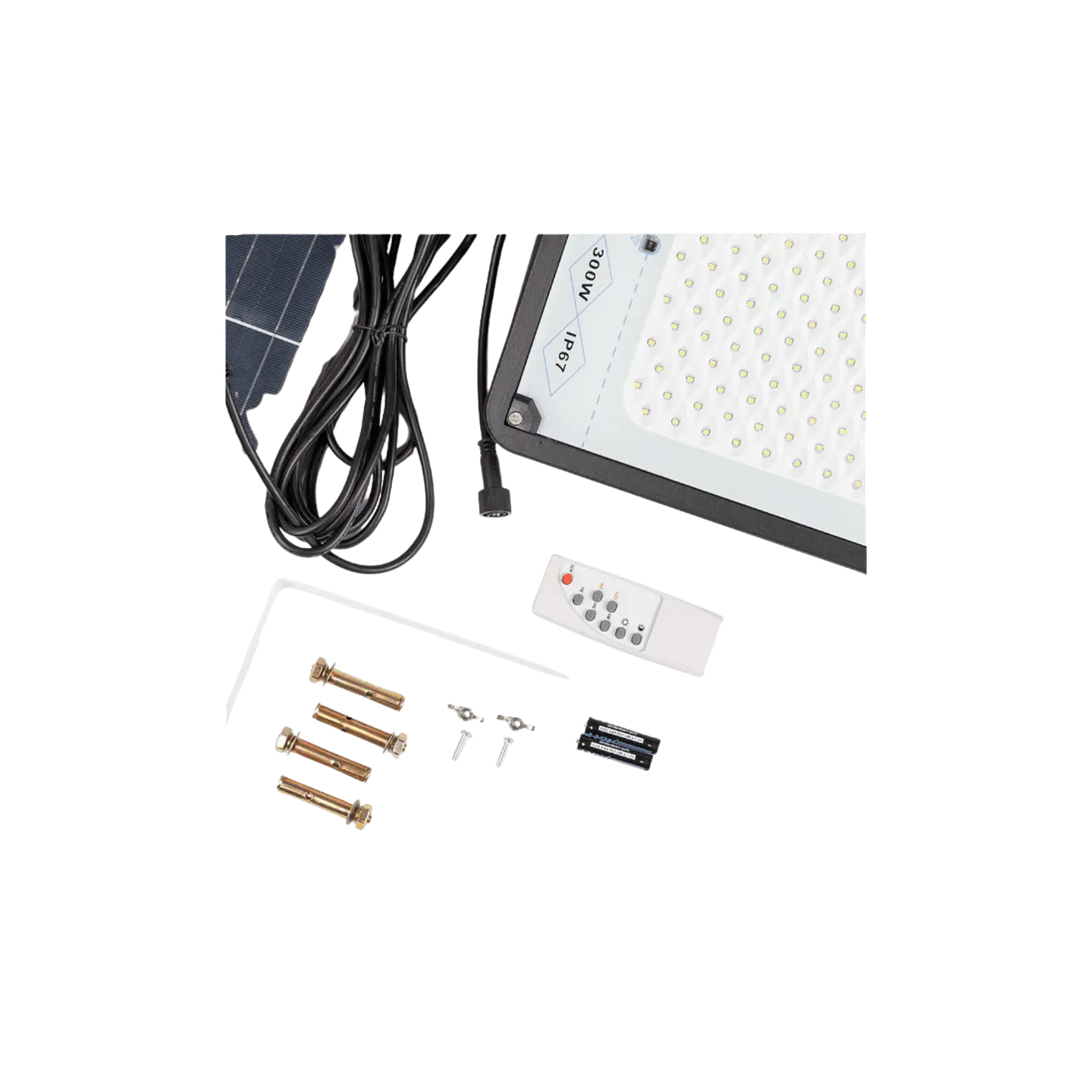 Projetor Solar LED Refletor 300W 4