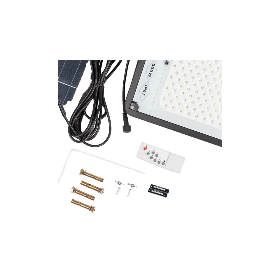 Projetor Solar LED Refletor 300W 4