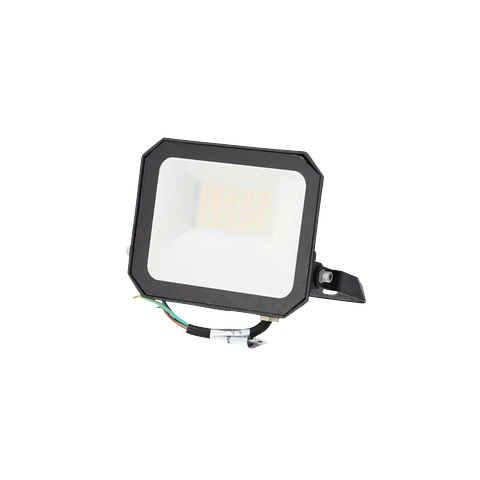 Projetor LED de 30 W CCT (temperatura de cor ajustável), IP65, IK05