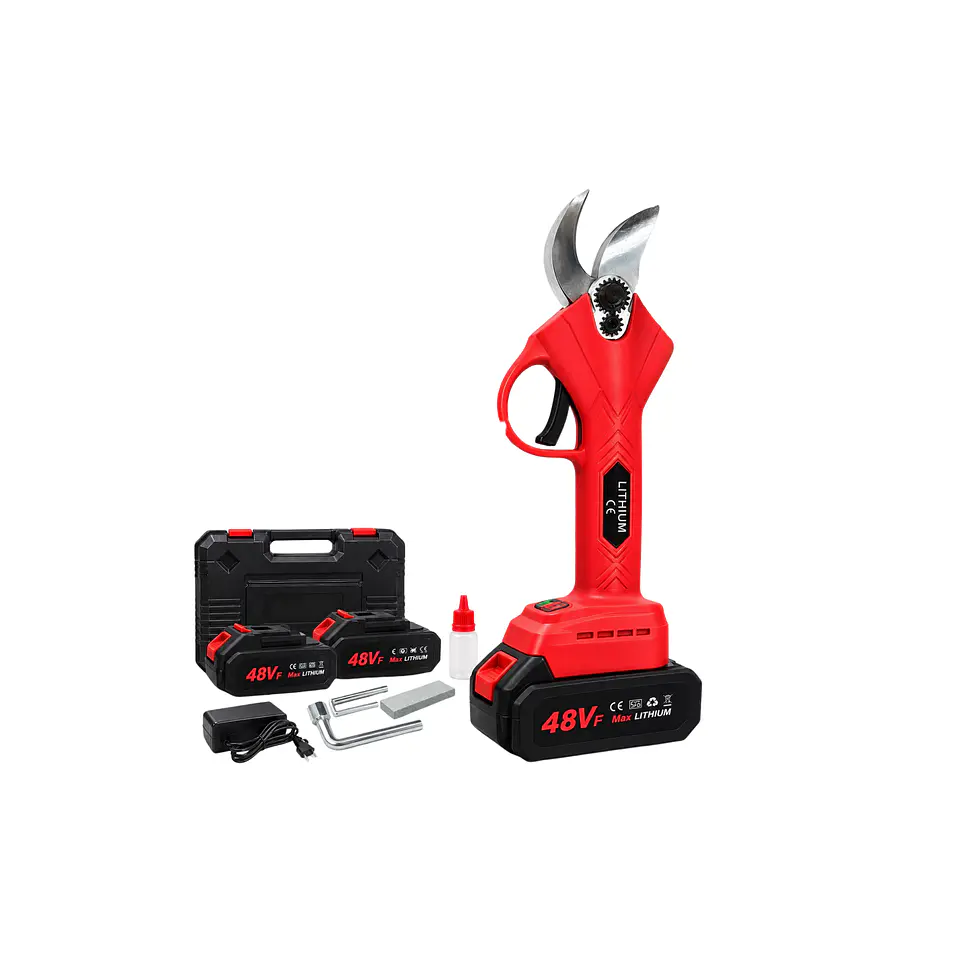 Tesoura de Poda Elétrica Sem Fios 48V + 2 Baterias + Mala de transporte (Motor Brushless / sem escovas) 3