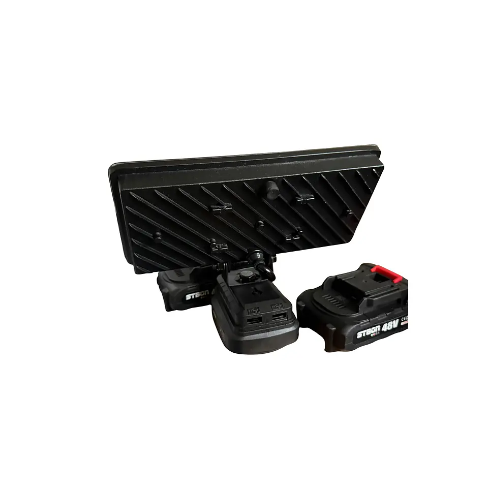 Lanterna de trabalho + 2 Baterias 48V 6