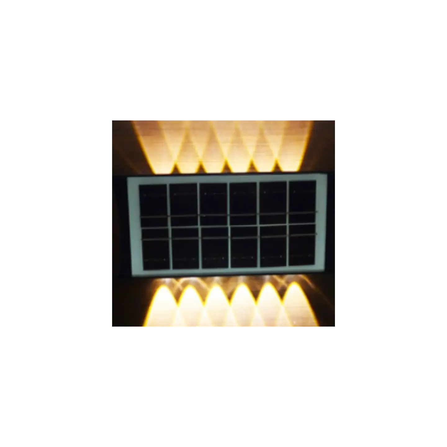 Aplique de parede 12 LEDs SOLAR 2