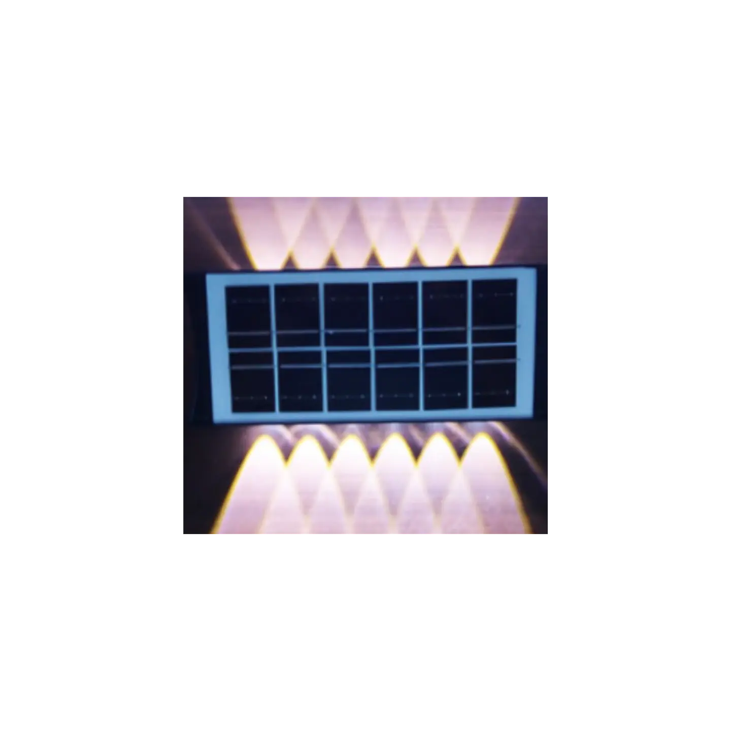 Aplique de parede 12 LEDs SOLAR 3