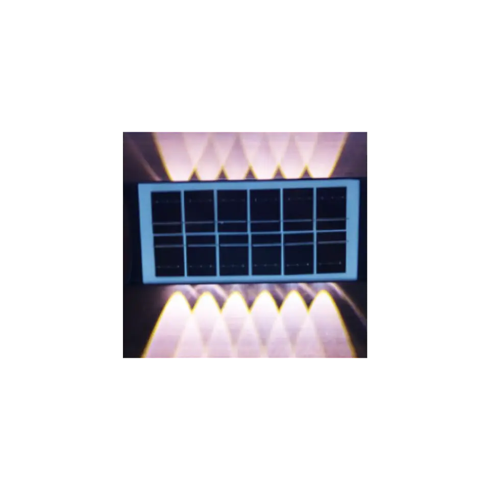 Aplique de parede 12 LEDs SOLAR 3