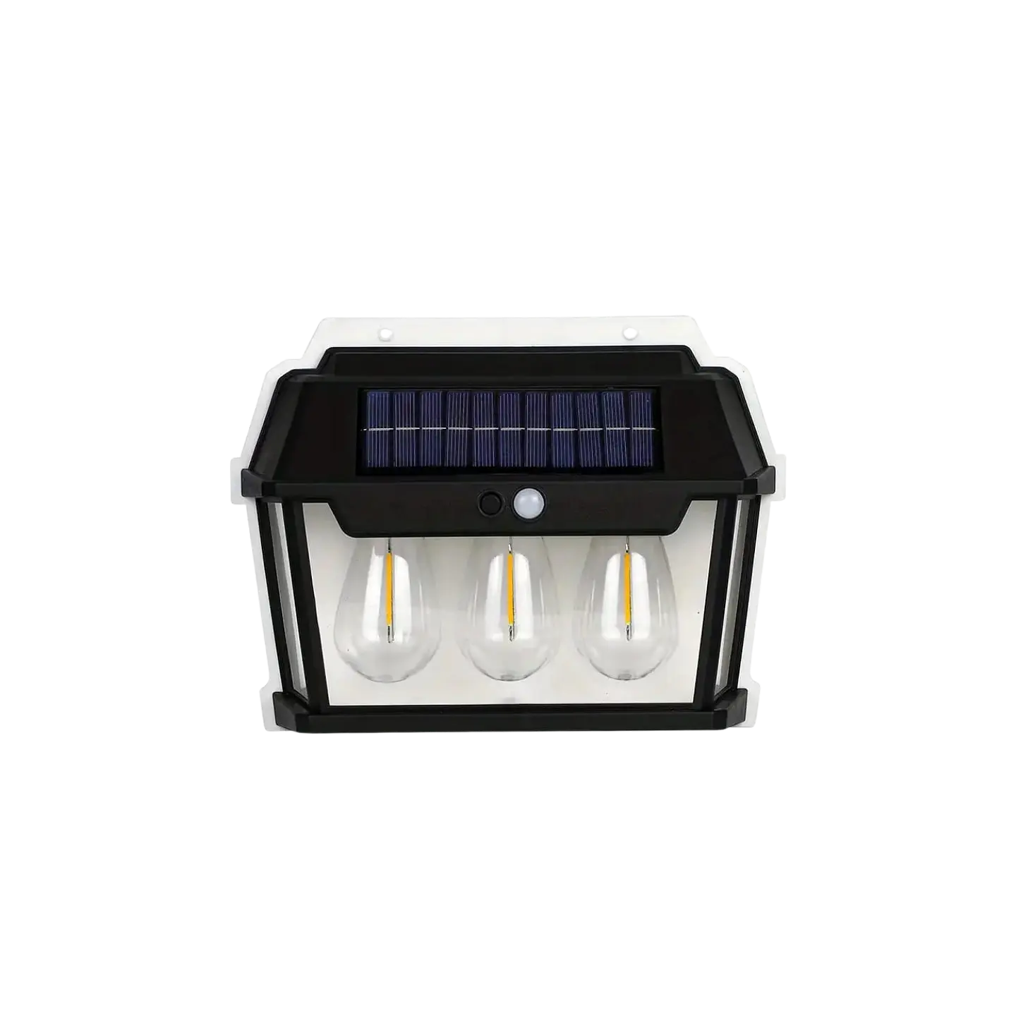 Aplique de parede solar 38W - 3 Lâmpadas de filamento 1