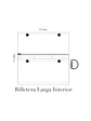 Billetera Larga Kois Negro - Miniatura 3