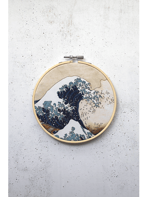 Bastidor 15 cms La gran ola 