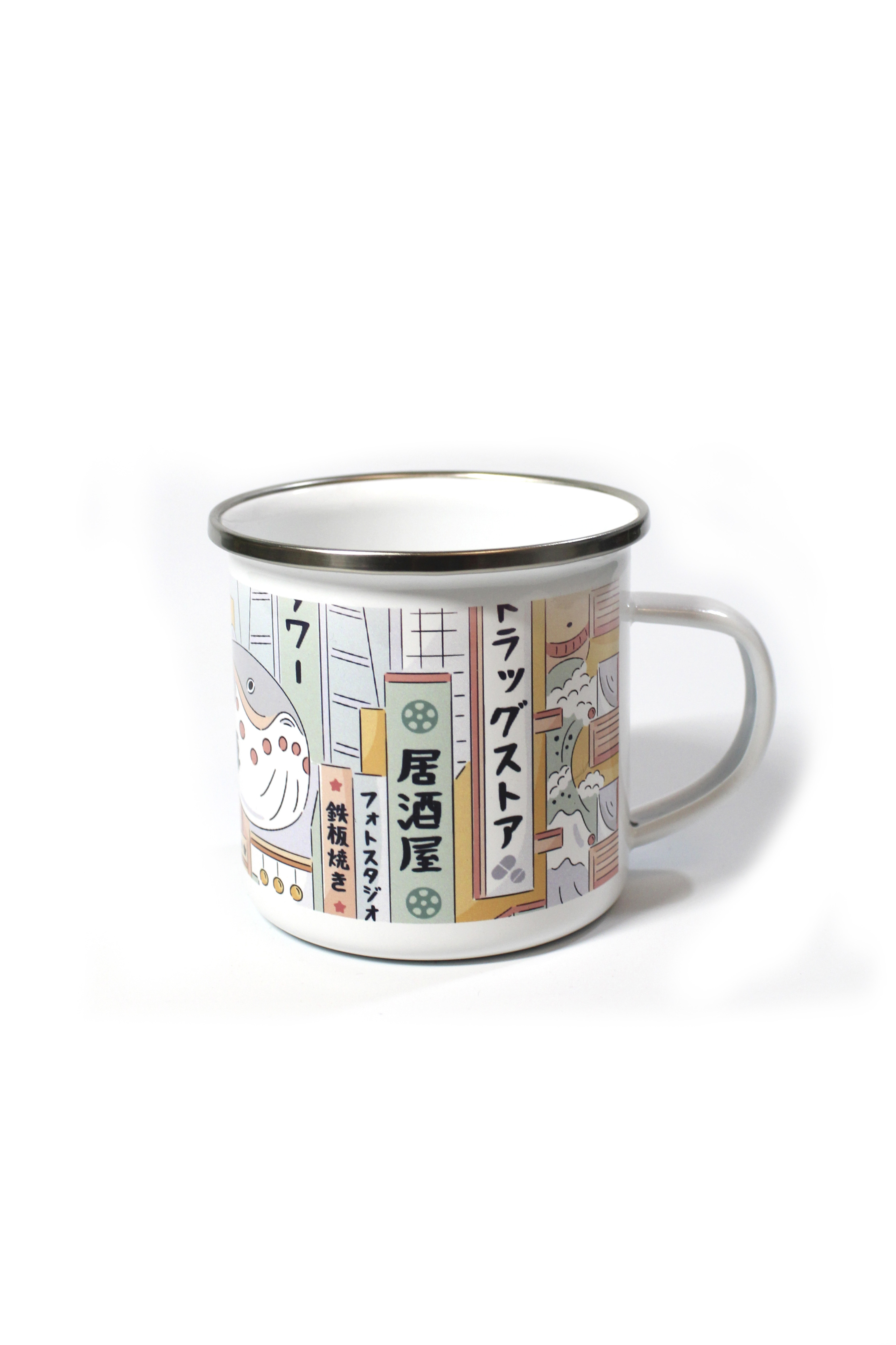 Taza enlozada - Japancity