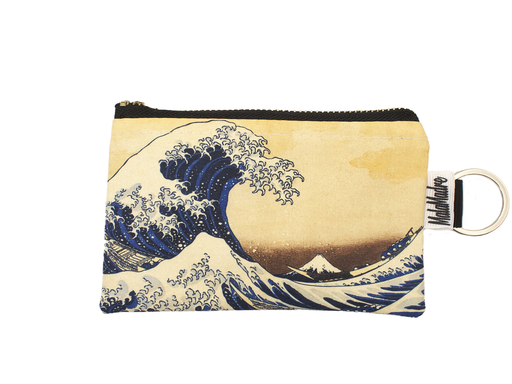 Monedero La gran ola de kanawaga 1
