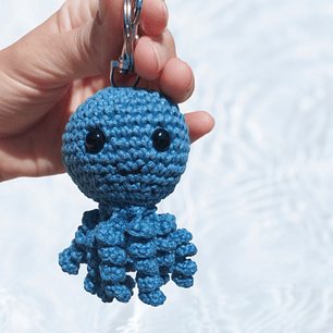 Porta-chaves Abissal Azul