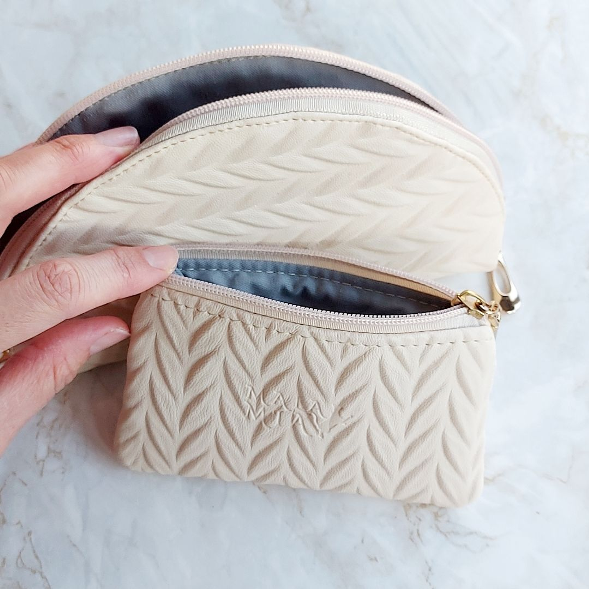 Necessaire e Porta-Moedas Vanilla 1