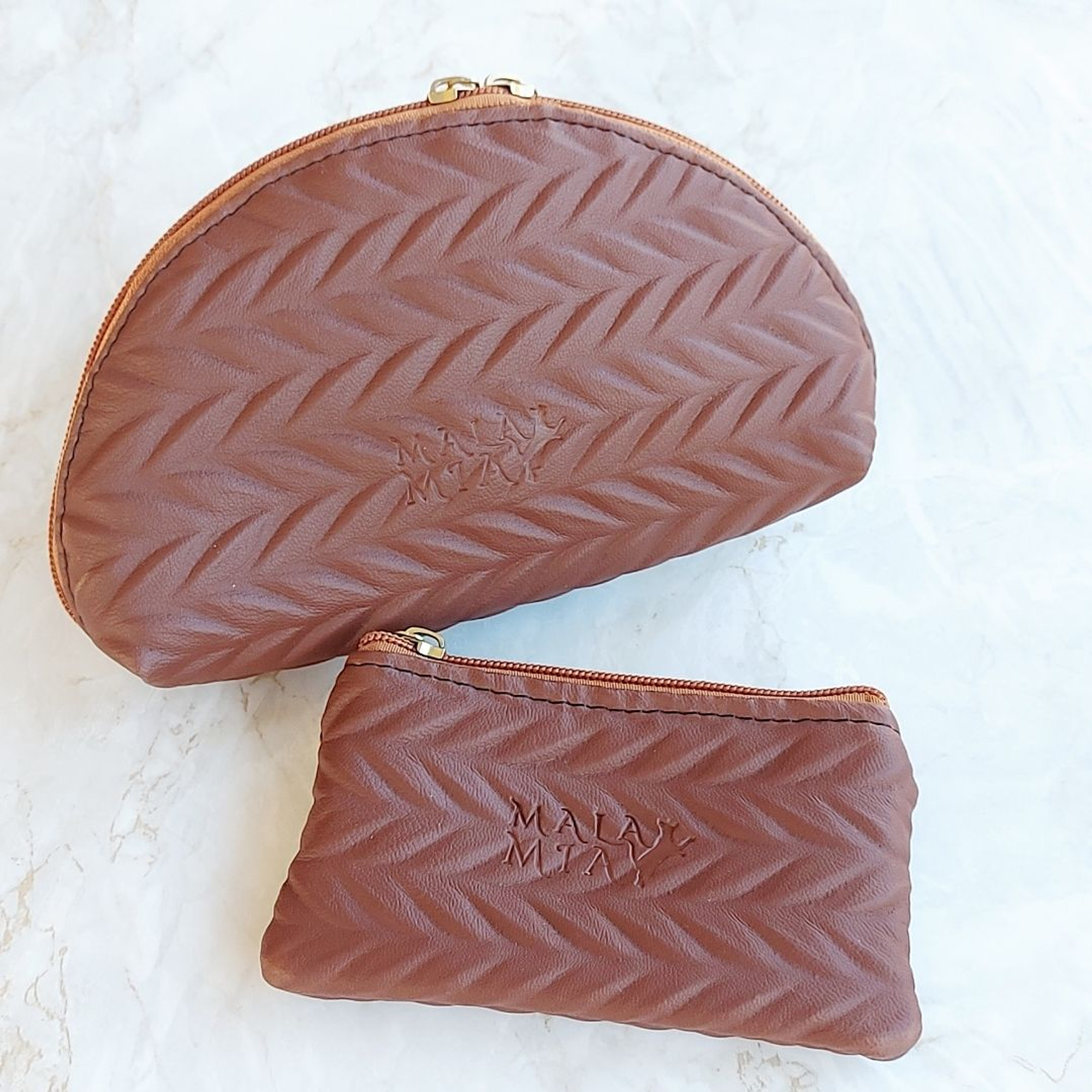 Necessaire e Porta-Moedas Brown  2