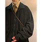 American Style Vintage 2026 Men Bomber Jacket Windbreakers Zipper Coats Autumn Loose Cargo Outwear - Thumbnail 3