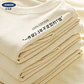 Dukeen 280gsm Oversized Heavy T-Shirt for Men Summer Short Sleeve Tee Cotton Solid Color Top Casual T Shirts One Piece - Thumbnail 3