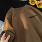 2026 Summer Men's Oversized Letter Print Short Sleeve T-shirt Casual Loose Crew Neck Tee Streetwear Tops for Men - Thumbnail 5