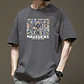 Heavyweight Pure Cotton Summer New Style War  Knight Trendy Brand Short Sleeve T-Shirt Men's Loose Versatile INS Trendy ... - Thumbnail 10